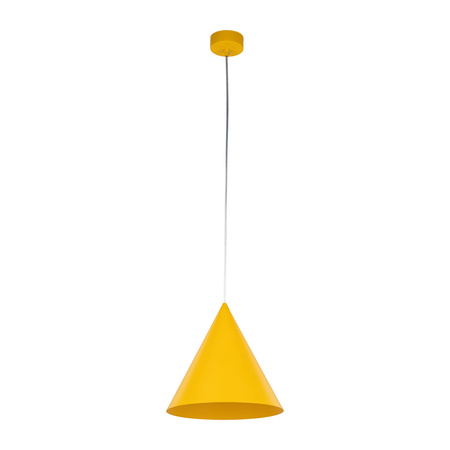 Lampa wisząca CONO Yellow 1xE27 M