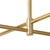Lampa sufitowa SARIUS Gold 4xG9 wysoka