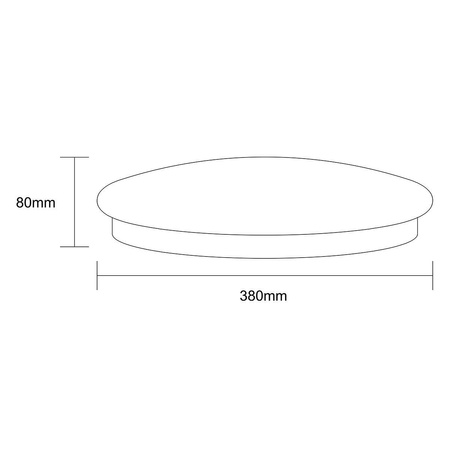 Light prestige Luna plafon LP-1106/1C Luna