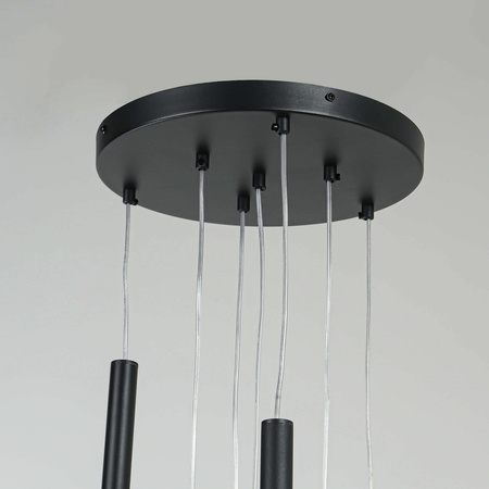  Lampa wisząca Lungo 7xG9 czarna