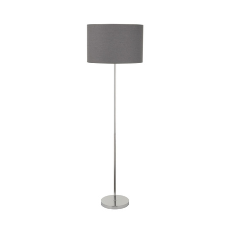 Nowodvorski Lampa podłogowa stojąca szara HOTEL 