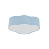Tk Lighting CLOUD lampa sufitowa NIEBIESKA MINI 2xE27