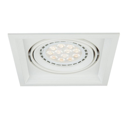 Oprawa OZZO VITO 221-WH AR111 kwadrat biała