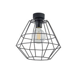 Lampa sufitowa DIAMOND Black 1xE27