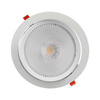 Oprawa V-TAC LED Downlight SAMSUNG CHIP 30W Ruchoma VT-2-30 4000K 2970lm 5 Lat Gwarancji