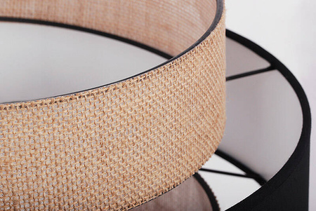 Ozdobna lampa wisząca z abażurem w stylu boho K-5231 z serii GATO