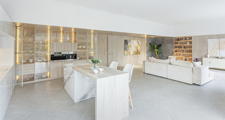 Profil kątowy KOPROMA, anodowany, srebrny, 1000 mm