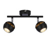 Boni listwa 2x3w gu10 led czarny