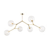 Lampa sufitowa FAIRY Gold 6xG9