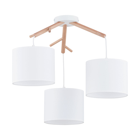 Lampa wisząca ALBERO White 3xE27