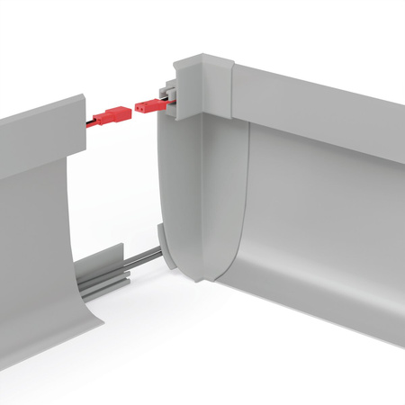 Kluś Listwa OS, biały, PCV