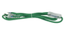 Przewód w oplocie kabel z wtyczką 2m zielony włoski