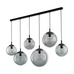 Lampa wisząca ESME Graphite 6xE27 listwa