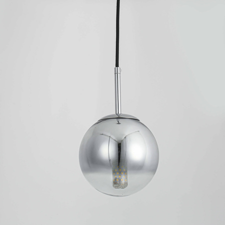 Palla lampa wisząca mała chrom LP-2844/1P S CH