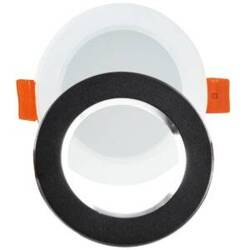 Oprawa podtynkowa LED ZOE CZARNA 4000K