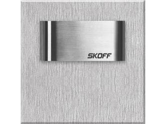Oprawa schodowa TANGO Short  LED Light Skoff 0,8W 10V DC IP66 szlif inox b. ciepła