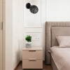 Kinkiet plafonik BOHO bambus czarny