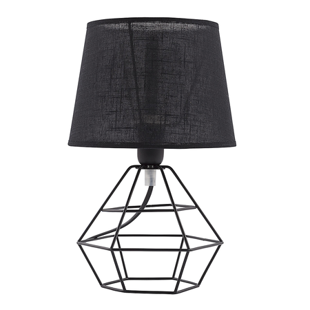 Lampka nocna DIAMOND Black 1xE27