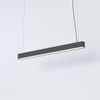 Nowodvorski Lampa wisząca grafitowa SOFT LED 90X6 7535
