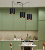 Lampa wisząca czarna 3xE27 Candida P 33-00859