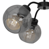 Szklana Lampa sufitowa SOFIA SMOKED 3xE27