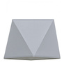 Lampka nocna Diament LOFT  GREY  abażur szary