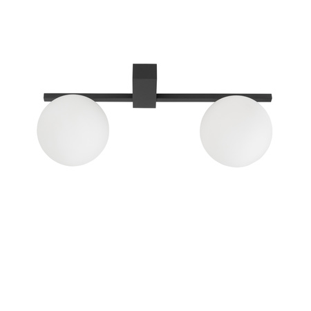 Nowodvorski Lampa sufitowa PIK II 13cm 2xG9 czarna 10300