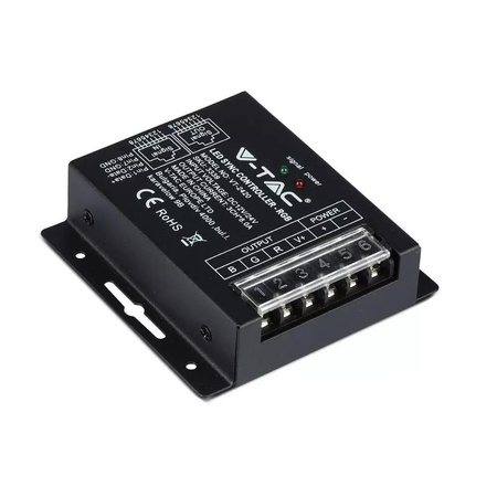 Sterownik Taśm LED RGB Radiowy 12V/24V 288W/576W RJ45 V-TAC VT-2420