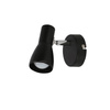 Lampa ścienna kinkiet 1X40W E14 czarny matowy PICARDO 91-50618