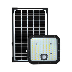 Projektor LED Solarny V-TAC 30W IP65, Pilot Timer, LiFePo 6.4V 6000mA Czarny VT-432 6400K 4800lm 3 Lata Gwarancji