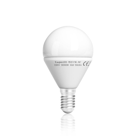 Żarówka LED kulka E14 6W=50W Ciepła EL
