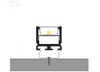 LED P5-4 Profil 1000 mm anod (nr kat 865401)