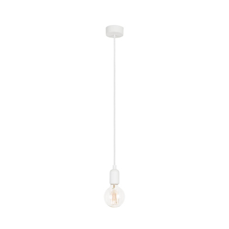 Nowodvorski Lampa wisząca biała SILICONE