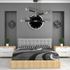 Lampa wisząca BASTONE BLACK / GOLD 6xE14