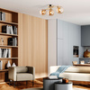 Lampa sufitowa ESTERA Gold 3xG9