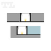 LED P17-1 Profil 1000 mm czarny lakierowany (nr kat 8617112)
