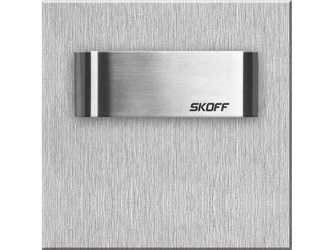 Oprawa schodowa Tango Short LED Light Skoff 1,8W 230V AC szlif inox b. ciepła