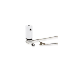 Kluś Zawieszka FI-8-LIN-ZMZ, biały, aluminium, PA, EPDM