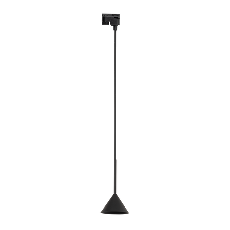 Tk Lighting TRACER CONO MINI BLACK lampa wisząca 1xE27