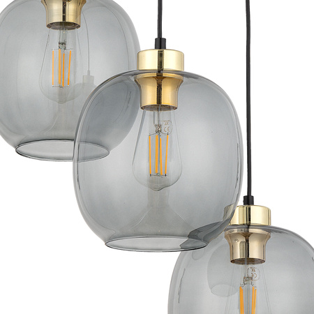 Lampa wisząca OMEGA 3xE27 koło
