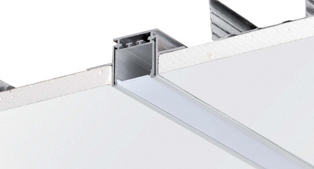 Profil do LED LIPOD architektoniczny Kluś  srebrny anoda 1m