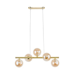 Lampa wisząca ESTERA Gold 5xG9