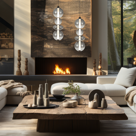 Lampa wisząca DAPHNE SMOKED 36W 3000K IP20