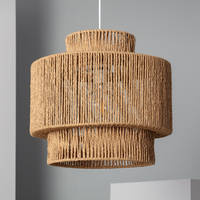 Naturalna lampa wisząca E27 Boho Neka