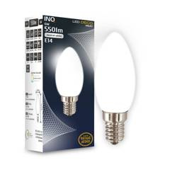 Żarówka FILAMENT LED milky C37 świeca E14 6W 540lm 4000K