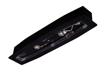 Oprawa sieciowo-awaryjna podtynkowa SUPREMA SQ 250 CB IP54 PT [BLK] / współpraca z centralną baterią / 95670