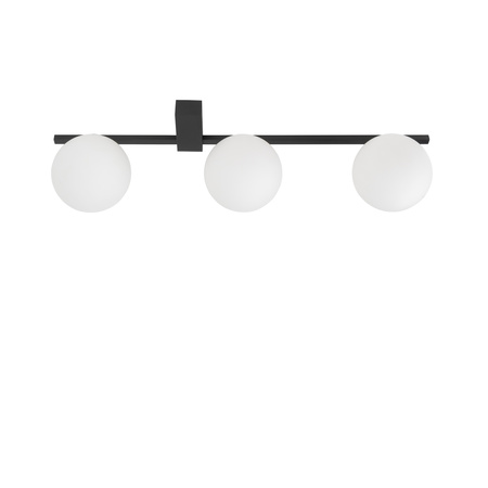 Nowodvorski Lampa sufitowa PIK III 13cm 3xG9 czarna 10301