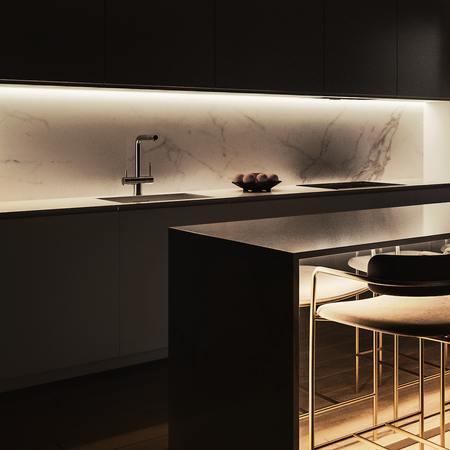 Taśma LED COB 12V 6500K rolka 5m 50W IP20