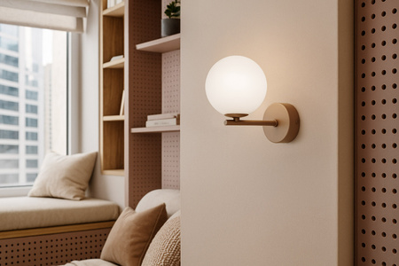 Szklany kinkiet K-5844 z serii ARDI