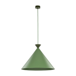 LAMPA WISZĄCA MATTEO PEAPOD GREEN 1XE27  XL